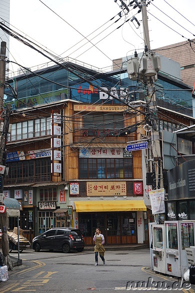  Eindrücke aus dem Stadtteil Bupyeong von Incheon, Korea