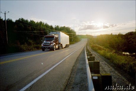a road in canada