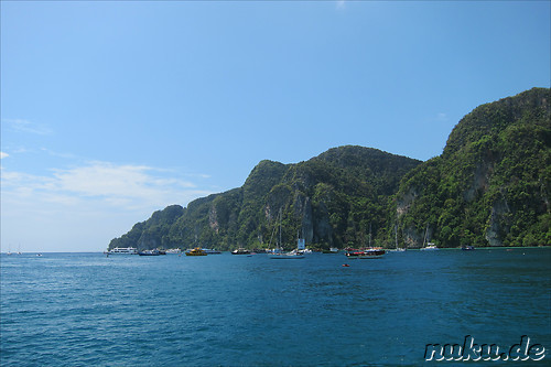 Abfahrt von Ko Phi Phi, Thailand