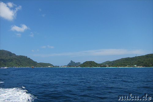 Abfahrt von Ko Phi Phi, Thailand