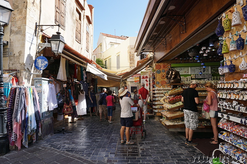 Altstadt von Rethymno auf Kreta, Griechenland
