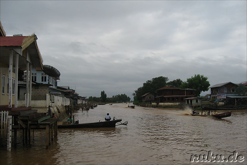 Am Bootsanleger in Nyaungshwe, Myanmar