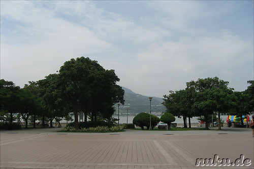 Am Danshui River in Xinbei-Danshui, Taiwan
