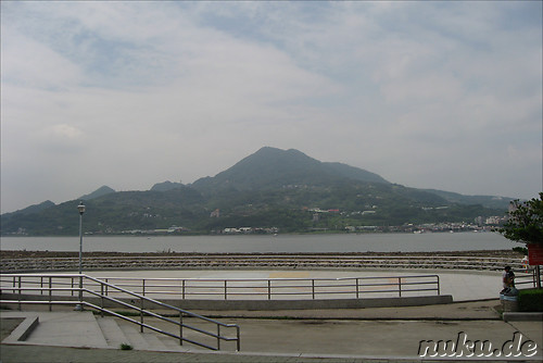 Am Danshui River in Xinbei-Danshui, Taiwan