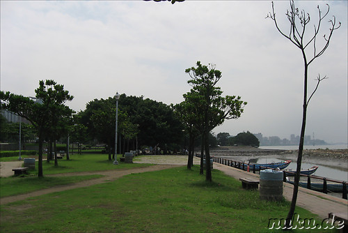 Am Danshui River in Xinbei-Danshui, Taiwan