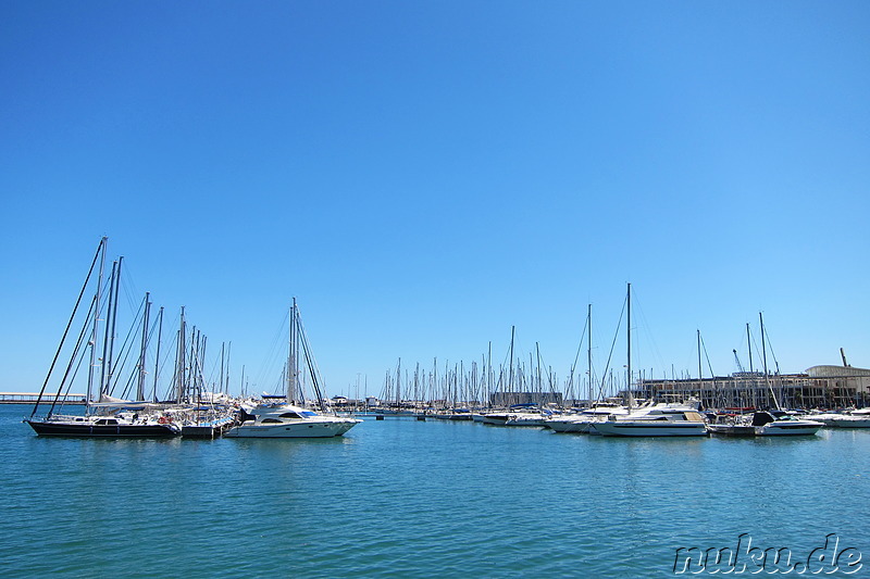 Am Hafen von Alicante, Spanien