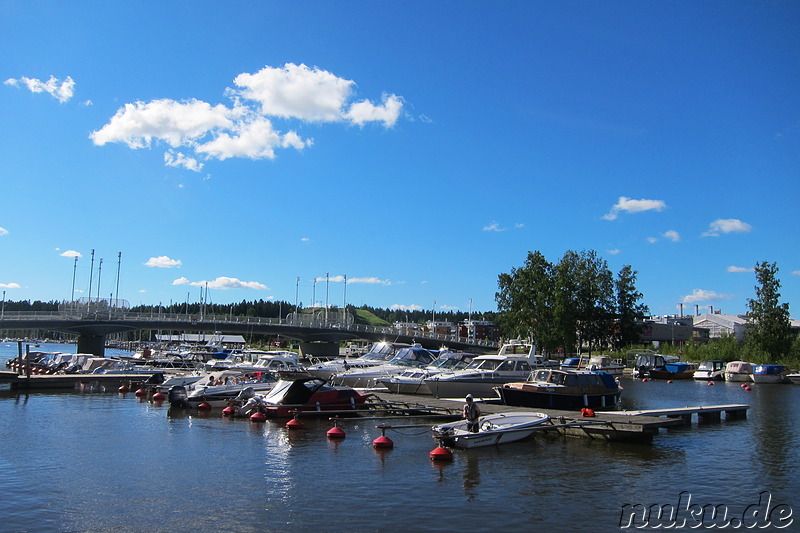Am Hafen von Porvoo, Finnland
