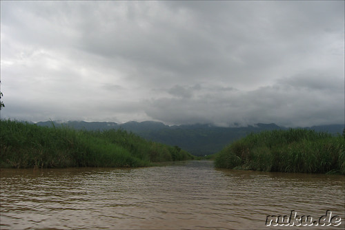 Am Inle Lake zwischen Nyaungshwe und Ywama in Myanmar