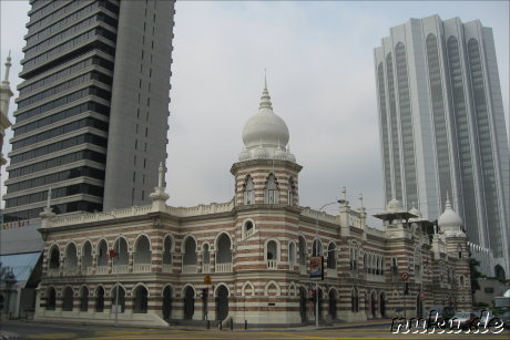 Am Merdeka Square in Kuala Lumpur, Malaysia