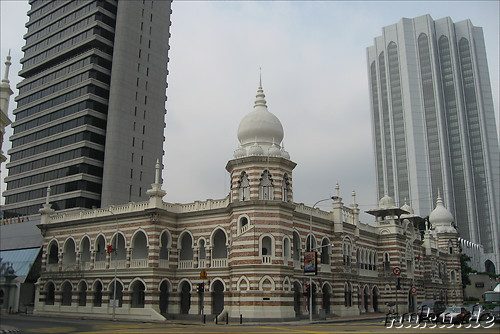 Am Merdeka Square in Kuala Lumpur, Malaysia