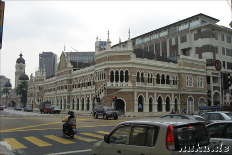 Am Merdeka Square in Kuala Lumpur, Malaysia