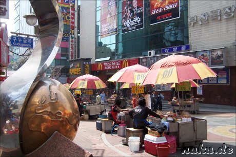 Am PIFF Square in Nampodong