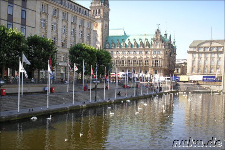 Am Rathaus in Hamburg