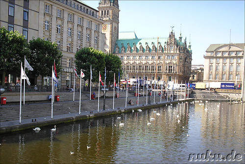 Am Rathaus in Hamburg