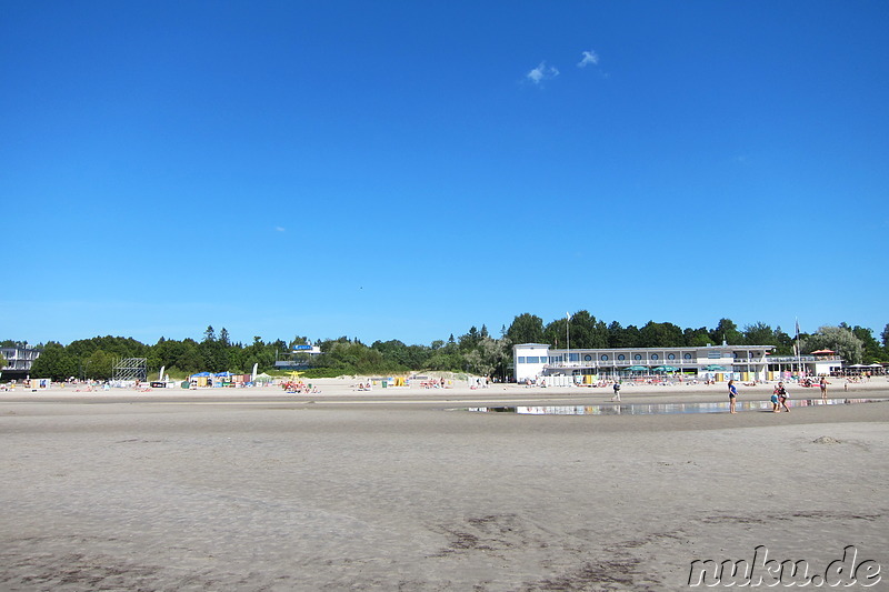 Am Strand von Pärnu, Estland