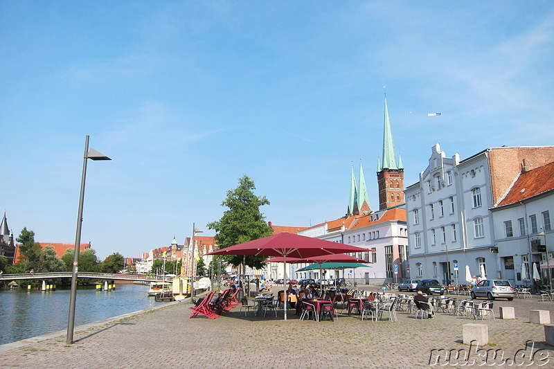 Am Traveufer in Lübeck