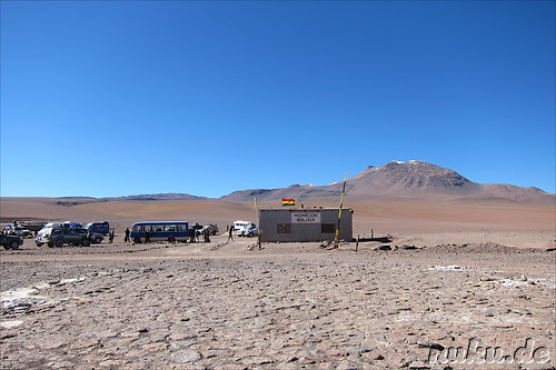 An der Grenze zwischen Chile und Bolivien