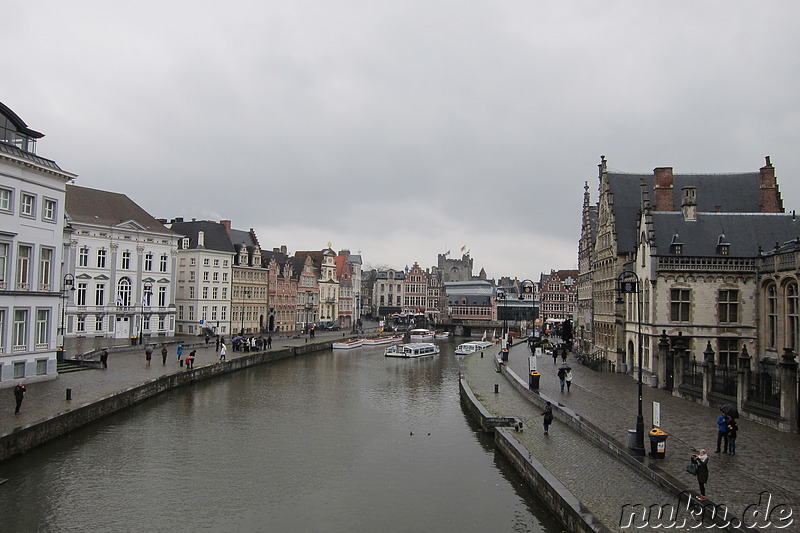 An der Leie in Gent, Belgien