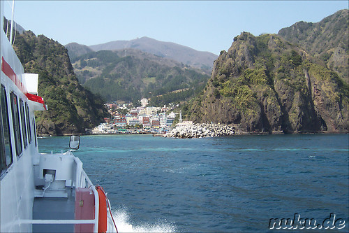 Anfahrt auf Dodong-ri, Ulleung-do