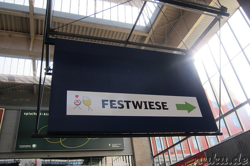 Ankunft am Hauptbahnhof München