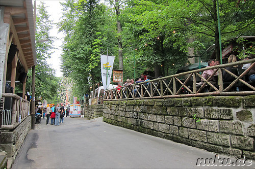 Annafest-Festgelaende Kellerwald in Forchheim