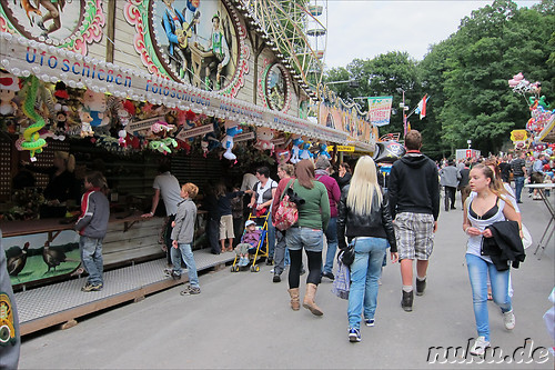 Annafest-Festgelaende Kellerwald in Forchheim