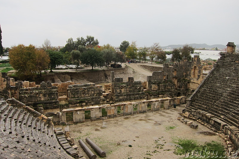 Antikes Theater in Myra, Türkei