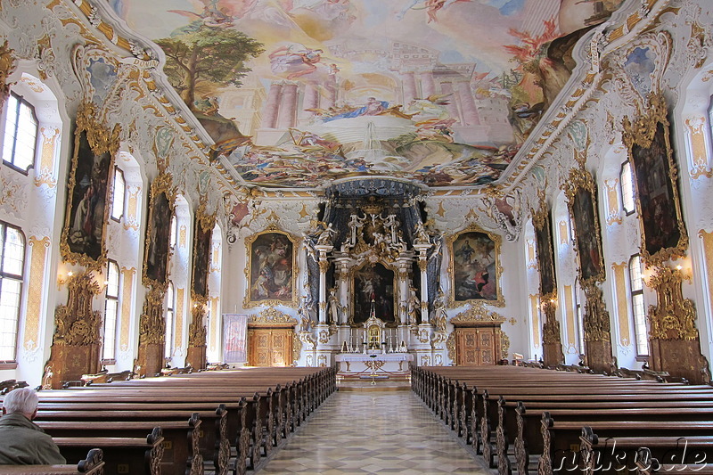 Asamkirche Maria de Victoria in Ingolstadt, Bayern
