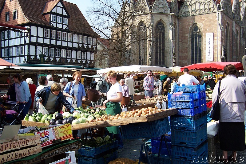 At the market