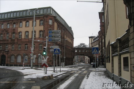 Auf dem Weg in Richtung Roemer, Frankfurt
