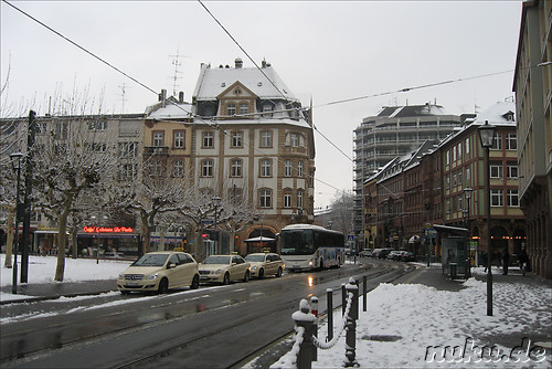 Auf dem Weg in Richtung Roemer, Frankfurt