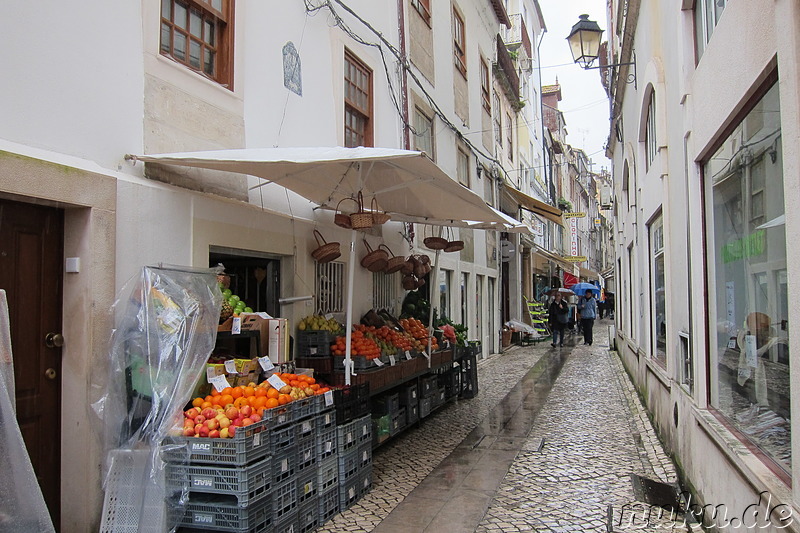 Auf dem Weg zum Largo do Poco, Coimbra, Portugal