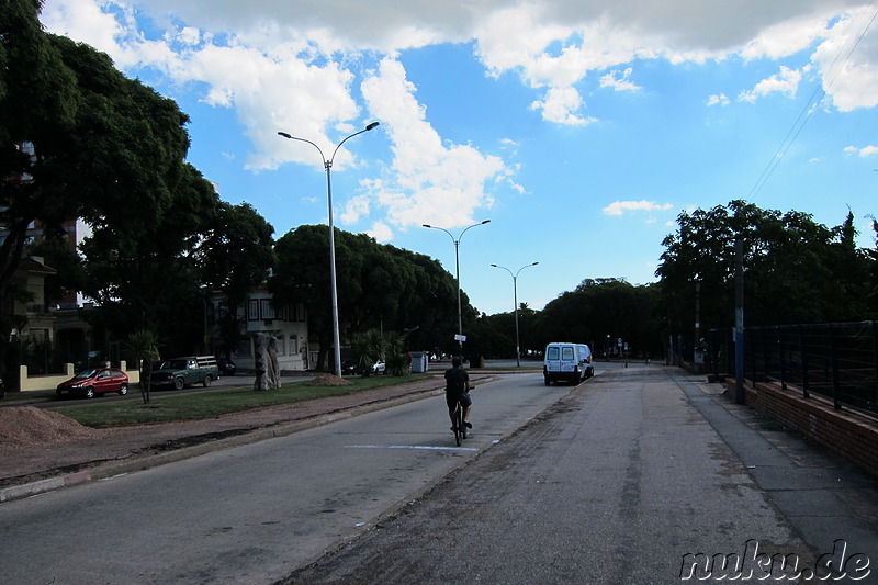 Auf dem Weg zum Parque Rodo in Montevideo, Uruguay