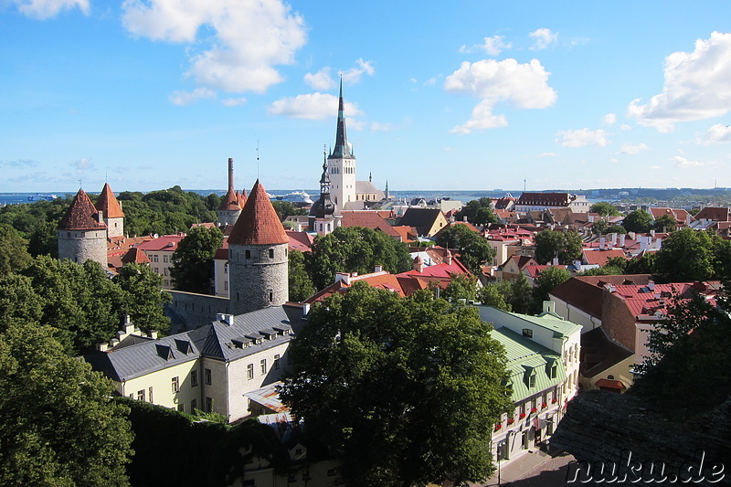 Ausblick auf Tallinn, Estland