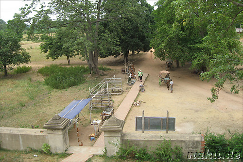 Ausblick vom Nanmyin Watchtower in Inwa bei Mandalay, Myanmar