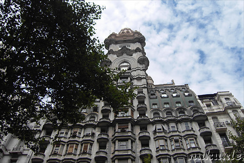 Avenida de Mayo in Buenos Aires, Argentinien