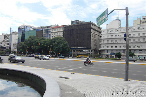 Avenida de Mayo in Buenos Aires, Argentinien