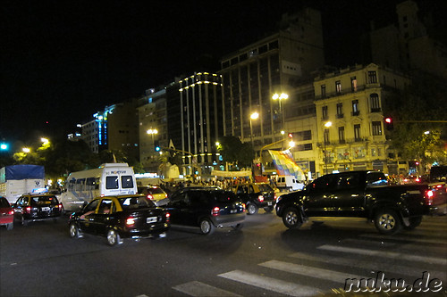 Avenida de Mayo in Buenos Aires, Argentinien