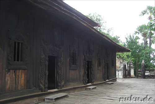 Bagaya Kyaung - Kloster in Inwa bei Mandalay, Myanmar