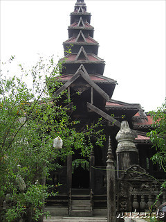 Bagaya Kyaung - Kloster in Inwa bei Mandalay, Myanmar