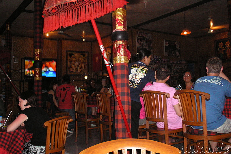 Bali Agung - Bar & Restaurant in der Poppies Lane 2, Kuta, Bali