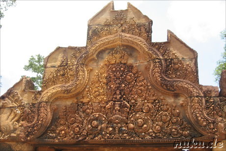 Banteay Srei Tempel in Angkor, Kambodscha