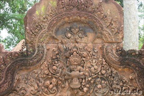 Banteay Srei Tempel in Angkor, Kambodscha