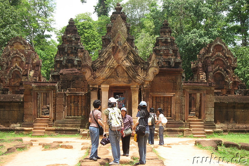 Banteay Srei Tempel in Angkor, Kambodscha