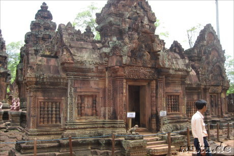 Banteay Srei Tempel in Angkor, Kambodscha
