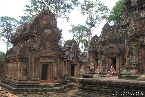 Banteay Srei Tempel in Angkor, Kambodscha