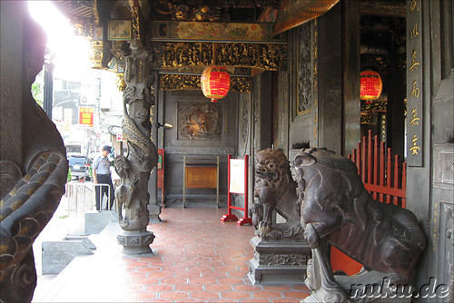 Bao-An Tempel in Taipei, Taiwan