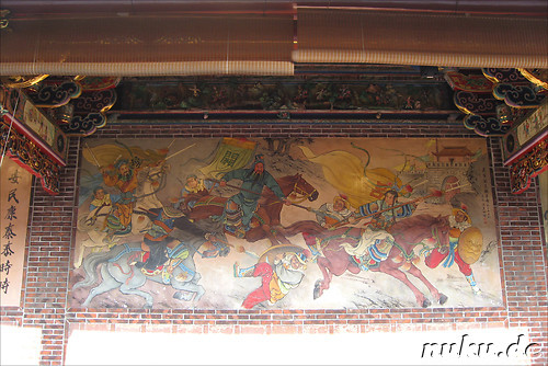 Bao-An Tempel in Taipei, Taiwan