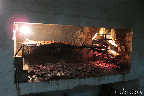 Barbecue im El Viajero Hostel 