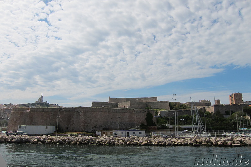Bas Fort St. Nicolas in Marseille, Frankreich